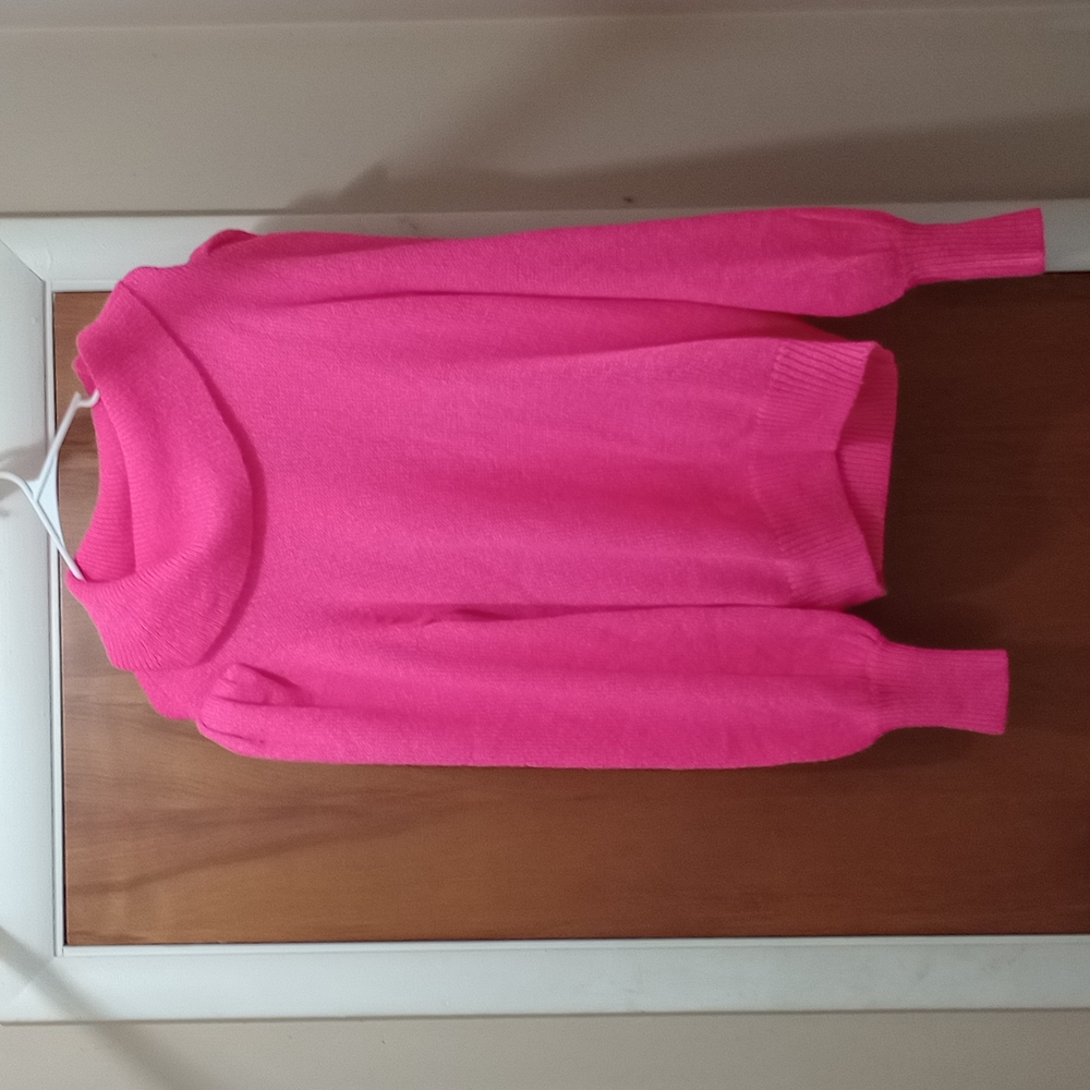 Lilly Pulitzer Pink Sweater -Size Large